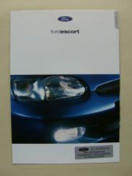 Ford Escort Prospekt Dänemark August 1999 NEU