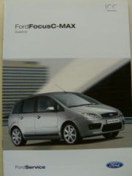Ford FocusC-Max Zubehör Prospekt September 2003 NEU