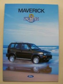 Ford Maverick Prospekt Juli 1996 NEU