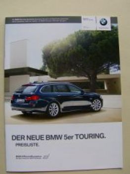 BMW 5er Touring F11 523i 535i 520d 530d März 2010