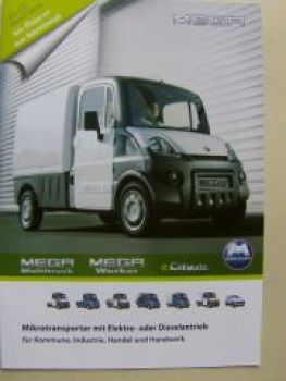 Mega Multitruck Worker eCitypro Prospekt Mikrotransporter 2010