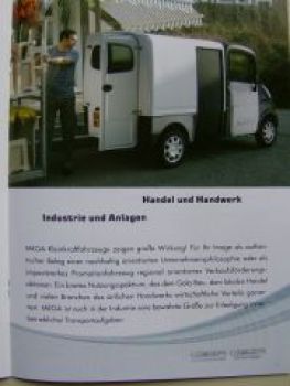 Mega Multitruck Worker eCitypro Prospekt Mikrotransporter 2010