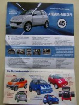 AIXAM-MEGA Scouty R City Sport,S, Roadline, Crossline