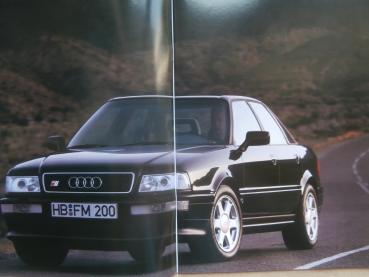 Audi S2 (Typ 8C) B4 +Avnat S2 Prospekt Juli 1993 Rarität