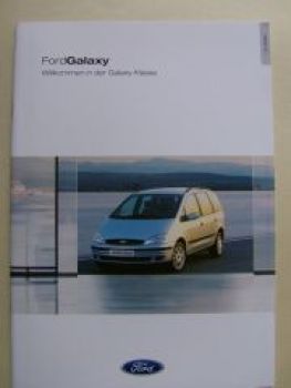 Ford Galaxy +Ghia Prospekt April 2000 NEU