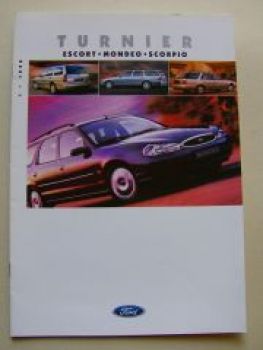 Ford Escort Mondeo Scorpio Turnier August 1997