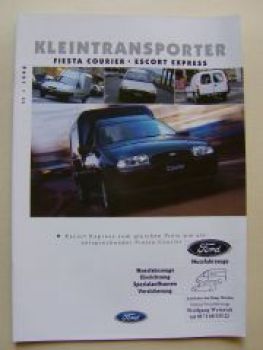 Ford Kleintransporter Fiesta Courier Escort Express Mai 1998