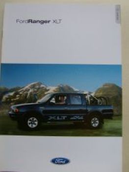 Ford Ranger XLT Prospekt September 2001 NEU