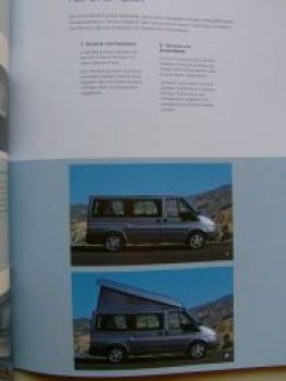 Ford Transit Die Freizeitmodelle Prospekt Februar 2005 NEU