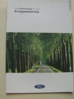 Ford Fahrzeuge für den Erdgasantrieb Prospekt März 2002