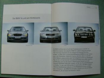 BMW Neugier 7er E65 E66 Facelift Argumenter 2005 NEU