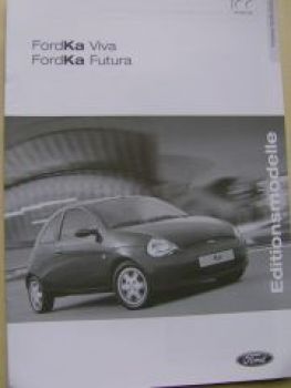 Ford Ka Viva Futura August 2003 NEU
