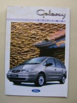 Ford Galaxy Ultima Prospekt September 1996