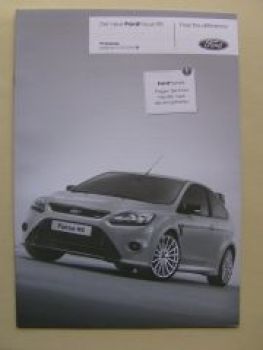 Ford Focus RS April 2009 NEU