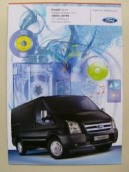Ford Transit Kastenwagen 45+ 1965-2010 Sonderedition