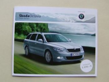 Skoda Octavia Sport Edition Prospekt März 2010 NEU