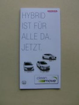 Honda Hybrid ist für alle da Flyer Januar 2010 NEU