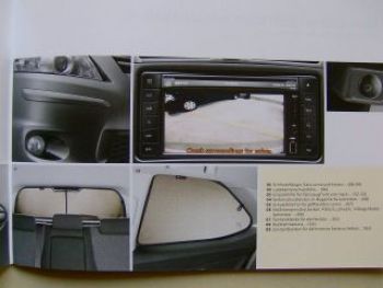 Toyota Auris Zubehör Prospekt März 2010