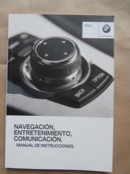 BMW Navegación,Entretenimiento, Comunicación Spanisches Handbuch Februar 2013 NEU