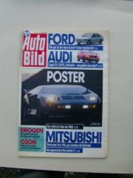 Auto Bild 35/1990 Vector W8 Twin Turbo, Audi Coupè S2 E31