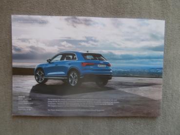 Audi Q3 +Sportback 40TFSI 35TDI Preisliste August 2019