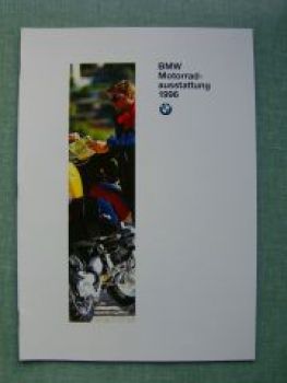 BMW Motorradausstattung 1996 Prospekt NEU