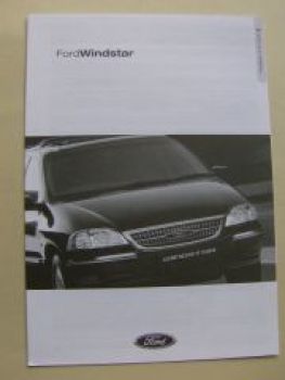 Ford Windstar Juli 2000 NEU