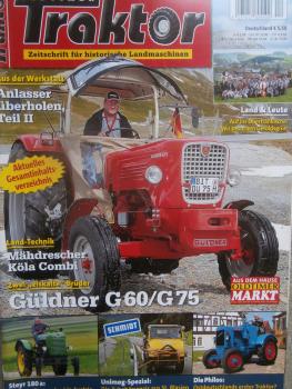 Oldtimer Traktor 11-12/2010 Güldner G60/G75,Steyr 180A,Kramer KL200,Seiffen Phielos,Deutz-Stamo Bj. 1897,Köla Combi-Special