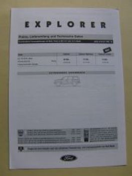 Ford Explorer Juli 1999 NEU Highclass +Limited