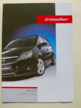 irmscher Opel Zafira B Prospekt August 2006 NEU