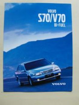 Volvo S70/V70 Bi-Fuel Prospekt 1999 NEU