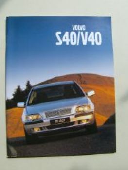 Volvo S40/V40 Prospekt 2001 NEU