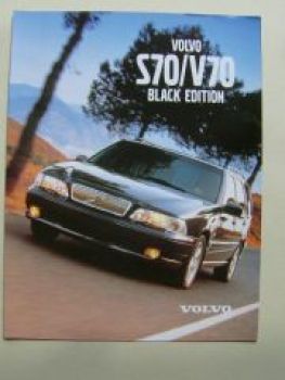 Volvo S70/V70 Black Edition Prospekt +Preise NEU