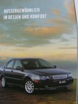 Volvo S40/V40 Special Edition November 2000 NEU