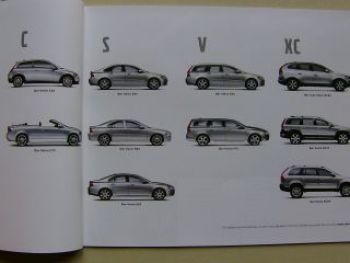 Volvo Range April 2008 C30 S40 V50 C70 V70 XC60 XC70