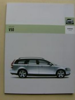 Volvo V50 Prospekt 2004 NEU