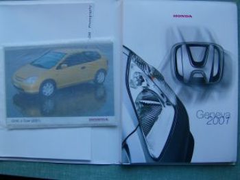 Honda Pressemappe 2001 Genf +Civic