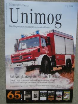 Mercedes Benz Unimog 2/2018 65 Jahre, U5023, Universalität im Agrareinsatz,Hellgeth Spezialumbauer