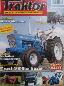 Oldtimer Traktor 9-10/2010 Lanz A1305 Alldog,Unimog U1500 BR425,Siemens-Schuckert Garenfräse,Fahr D 460,