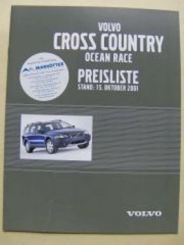 Volvo Cross Country Ocean Race 15.Oktober 2001 NEU