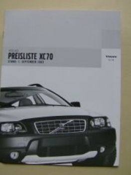 Volvo XC70 1.September 2003 NEU