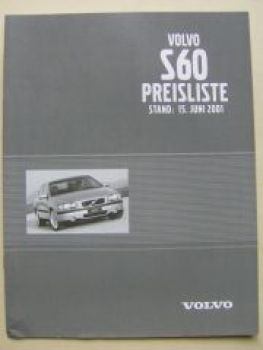 Volvo S60 15.Juni 2001 NEU