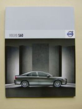 Volvo S60 Prospekt +T5 +Bi-Fuel März 2006 NEU