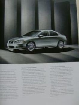 Volvo S60 Prospekt +T5 +Bi-Fuel März 2006 NEU