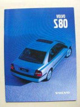 Volvo S80 Prospekt 1999 NEU+T6 +TDI