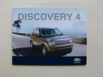 Land Rover Discovery4 Prospekt Februar 2010 +Preisliste