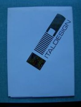 Italdesign Nazca M12 Genf Pressemappe 1991