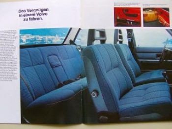 Volvo Serie 240 244L DL DLI 244GL DL DLI  Prospekt 1978