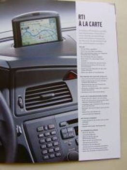Volvo Navigation Prospekt 2001 NEU