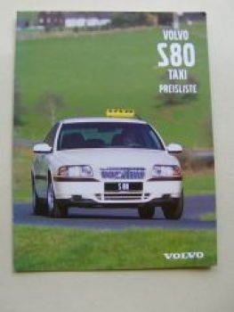 Volvo S80 TAXI April 2000 NEU